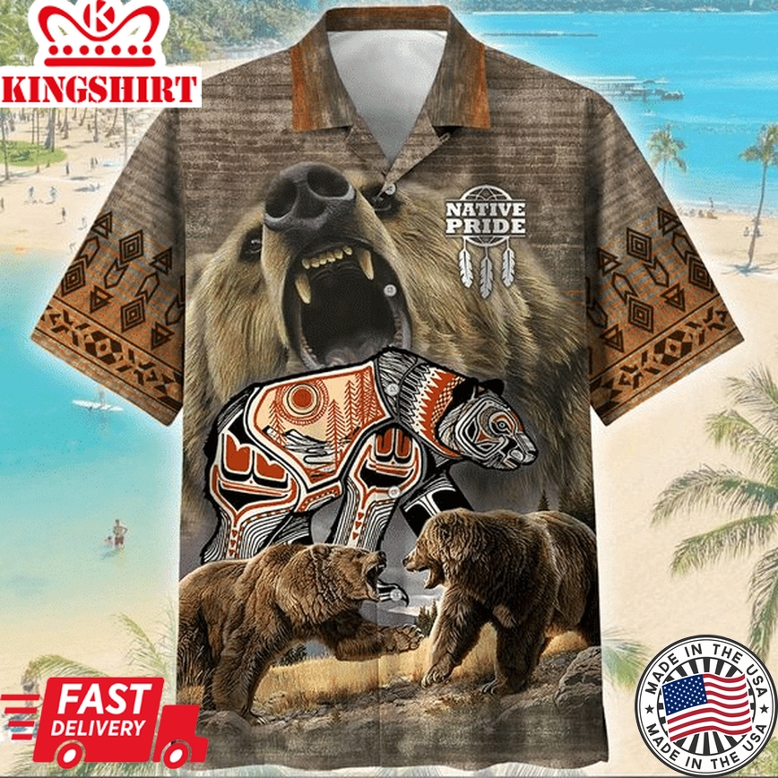 Native Pride Hawaiian Shirts Aloha Hawaii Shirt Aloha Shirt For Summer