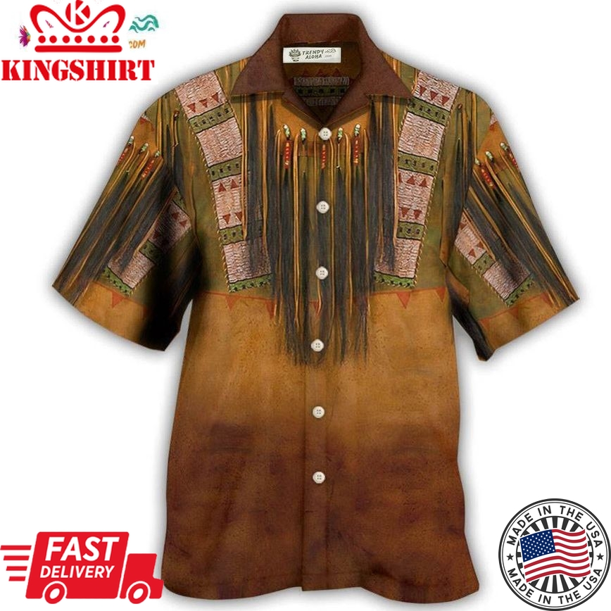 Native Style Love Peace Vintage Cool Hawaiian Shirt