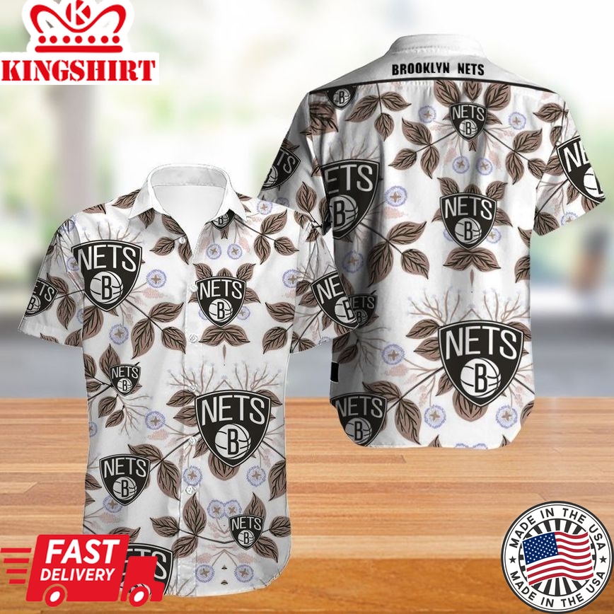 Nba Brooklyn Nets New Summer Design Trendy Hawaiian Shirt Aloha Shirt