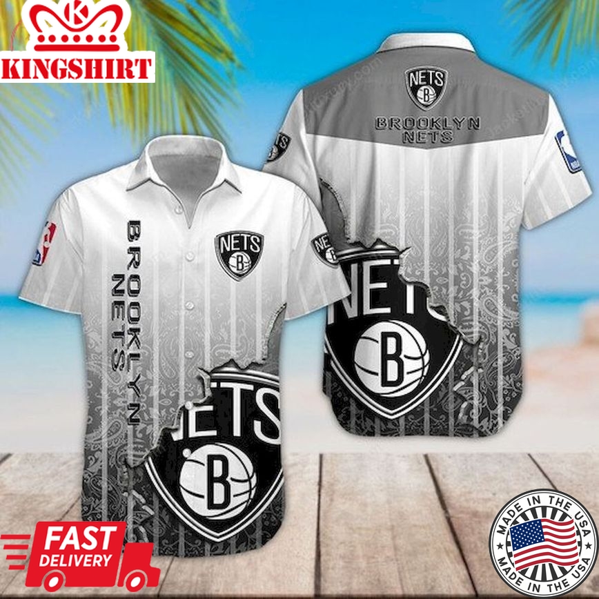 Nba Brooklyn Nets Special Edition Trendy Hawaiian Shirt Aloha Shirt