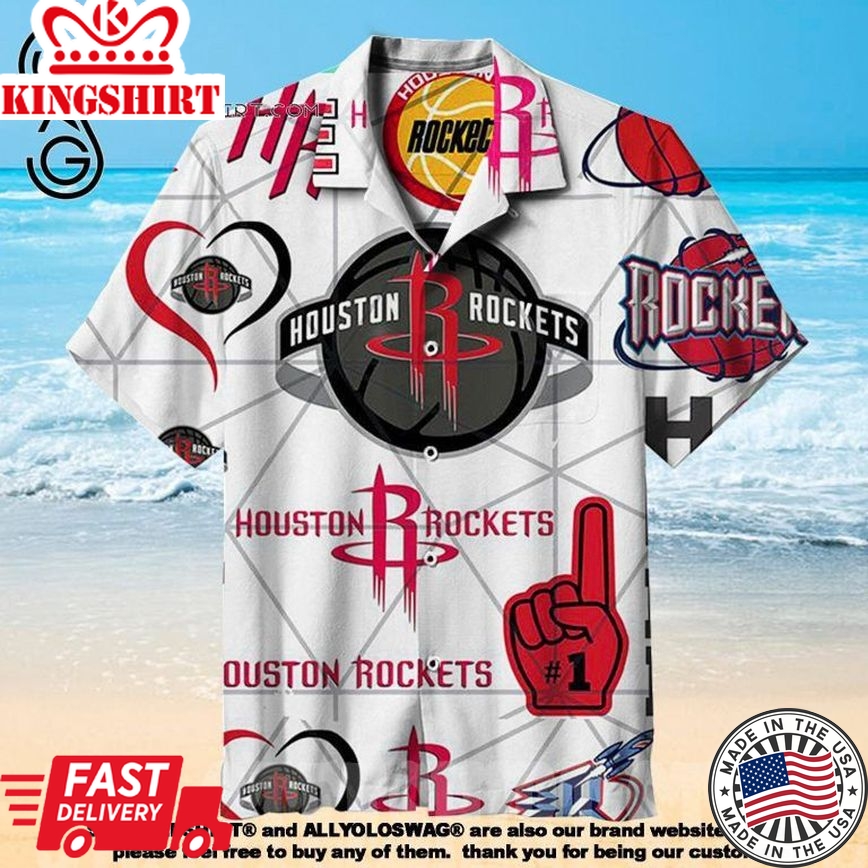 Nba Houston Rockets 1 Fan Trendy Hawaiian Shirt Aloha Shirt