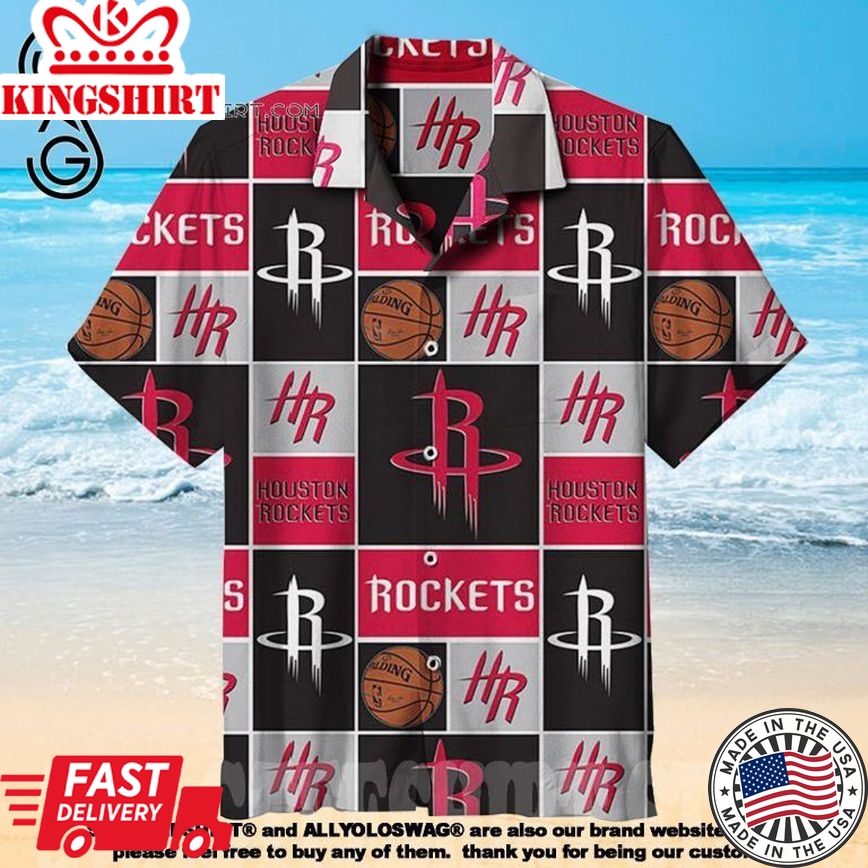 Nba Houston Rockets New Fashion Trendy Hawaiian Shirt Aloha Shirt