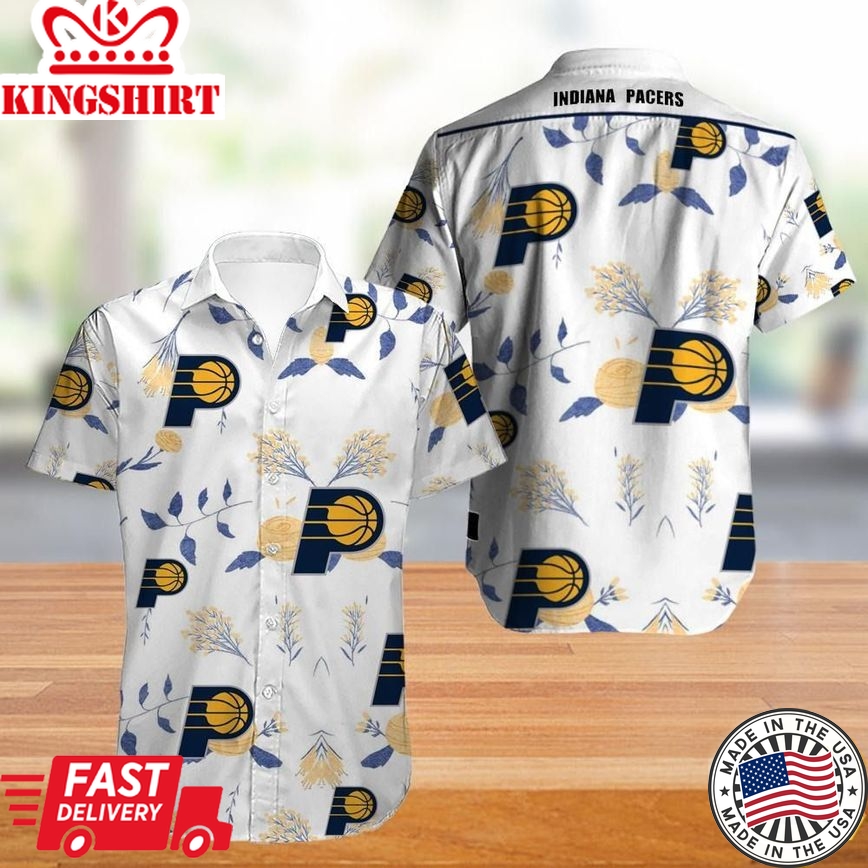 Nba Indiana Pacers Trendy Hawaiian Shirt V2 Aloha Shirt