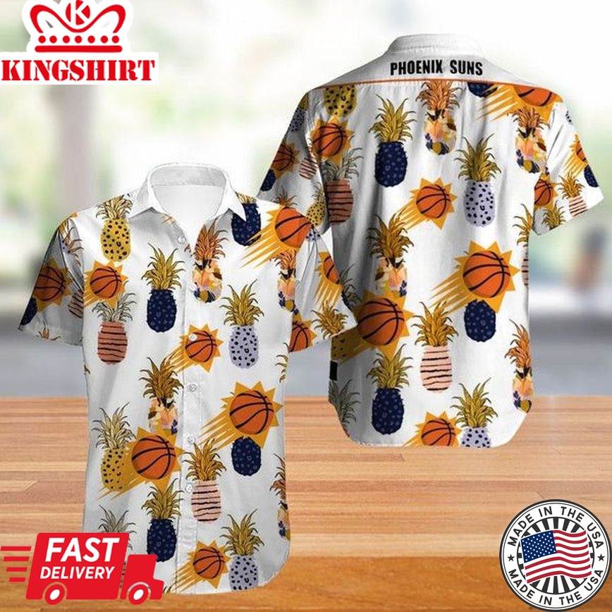 Nba Phoenix Suns Tropical Fruits Trendy Hawaiian Shirt Aloha Shirt