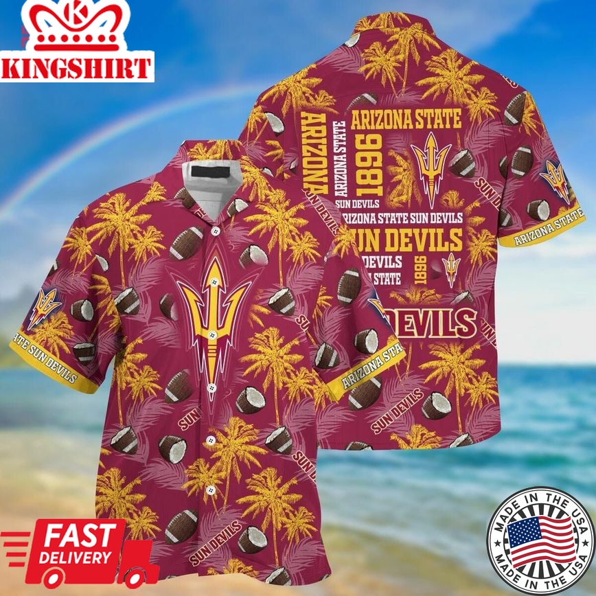 Ncaa Arizona State Sun Devils Limited Edition Trendy Hawaiian Shirt Aloha Shirt