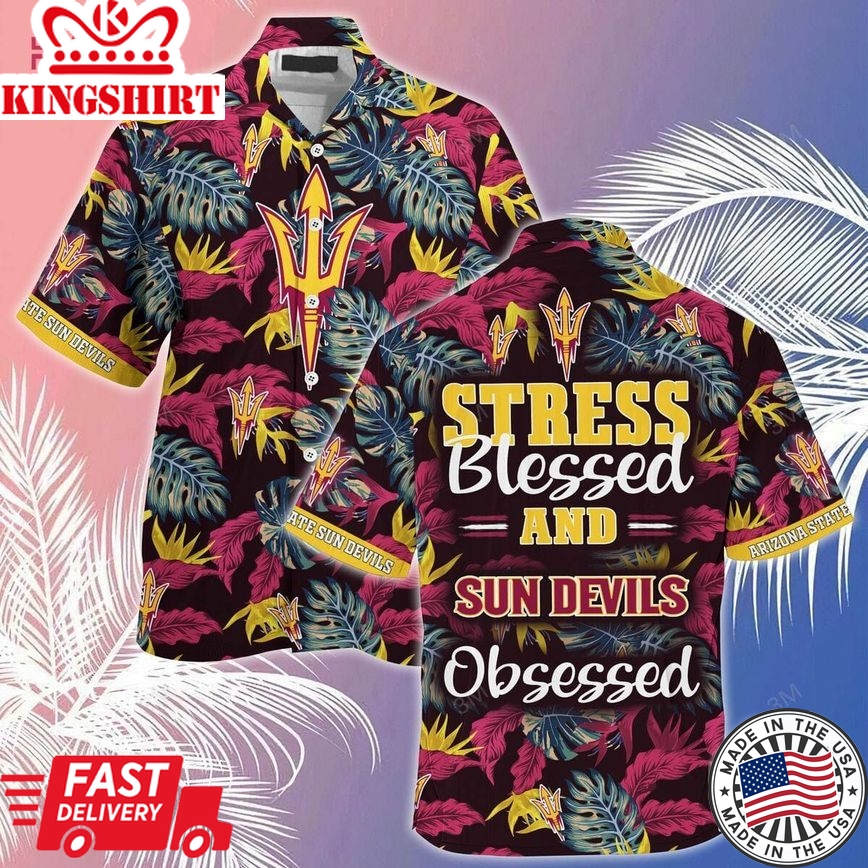 Ncaa Arizona State Sun Devils Special Edition Trendy Hawaiian Shirt Aloha Shirt