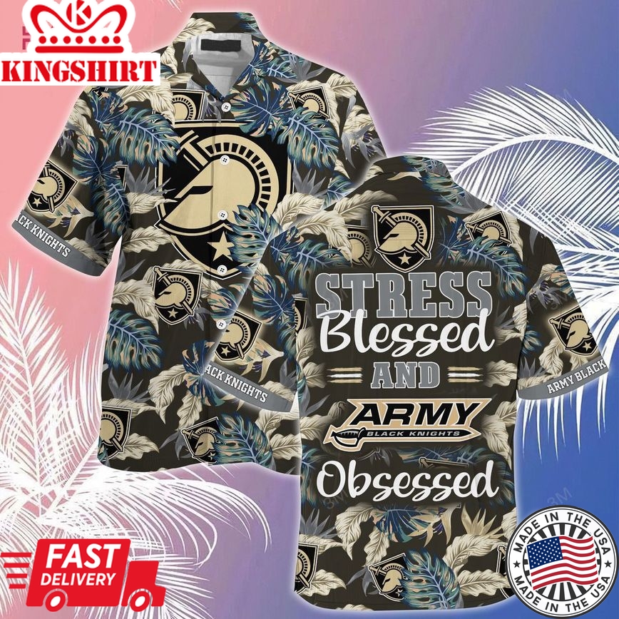 Ncaa Army Black Knights Summer Trendy Hawaiian Shirt Aloha Shirt