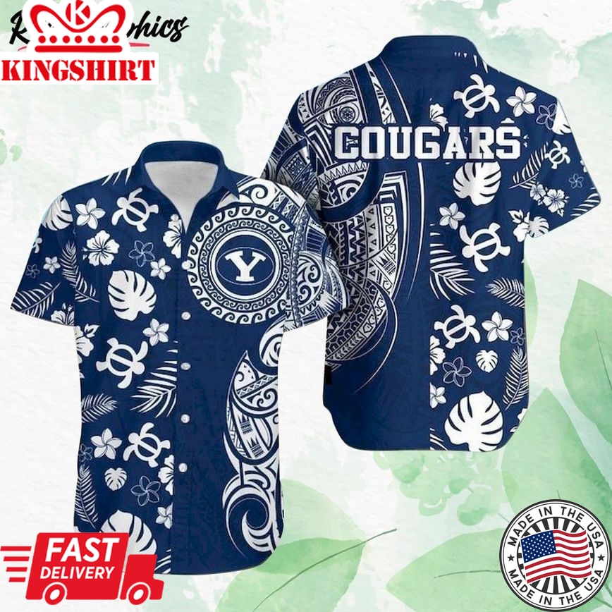 Ncaa Brigham Young Cougars Special Style Trendy Hawaiian Shirt Aloha Shirt