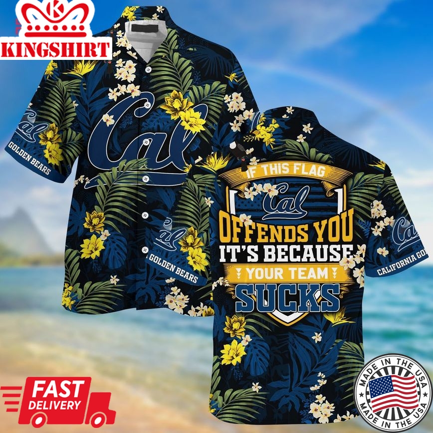 Ncaa California Golden Bears Offends You Trendy Hawaiian Shirt Aloha Shirt