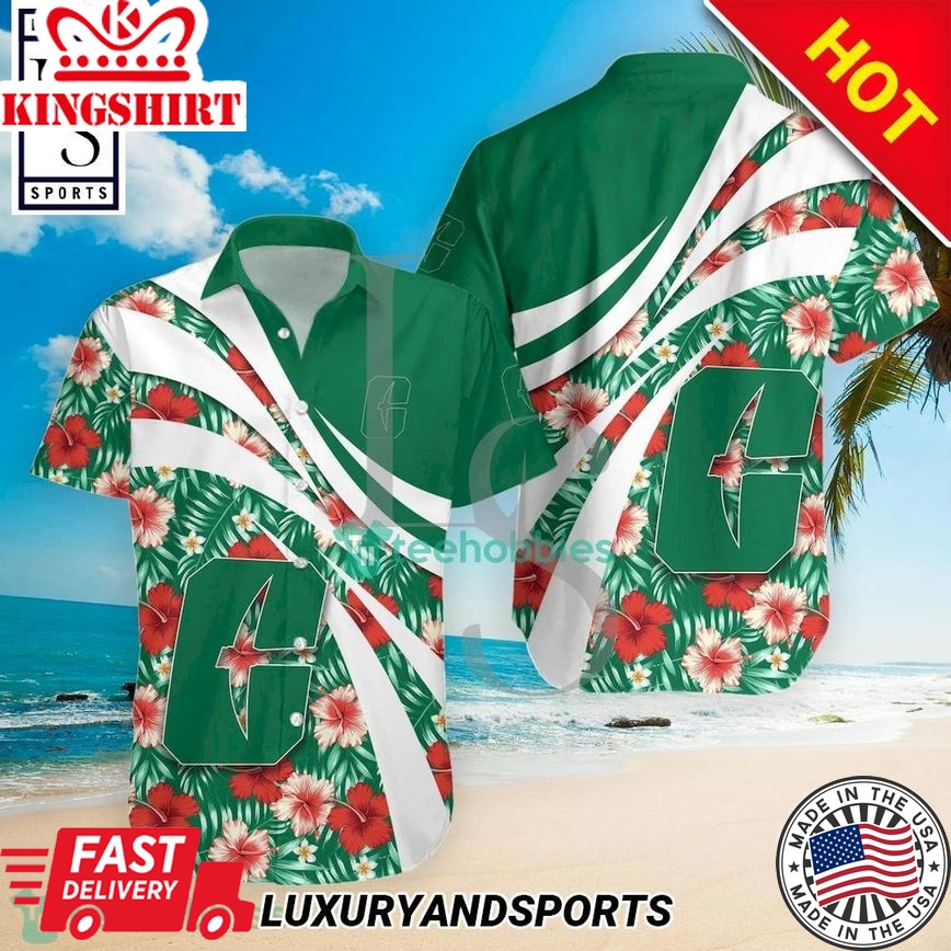 Ncaa Charlotte 49Ers Hibiscus Tropical Flower Trendy Hawaiian Shirt Aloha Shirt