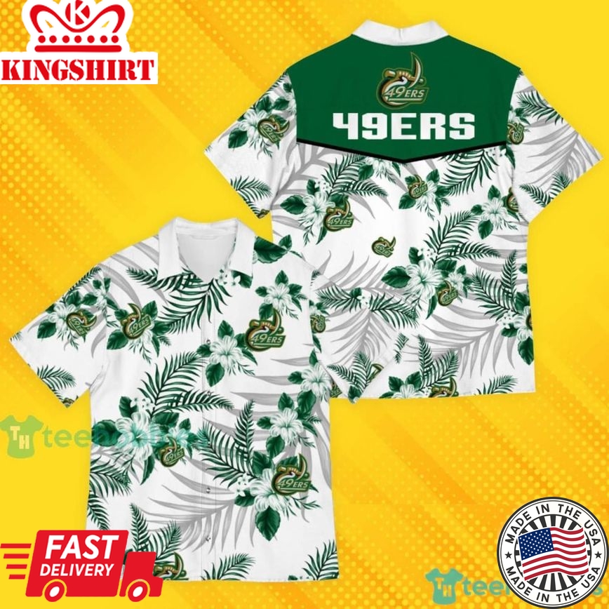 Ncaa Charlotte 49Ers Tropical Pattern Trendy Hawaiian Shirt Aloha Shirt