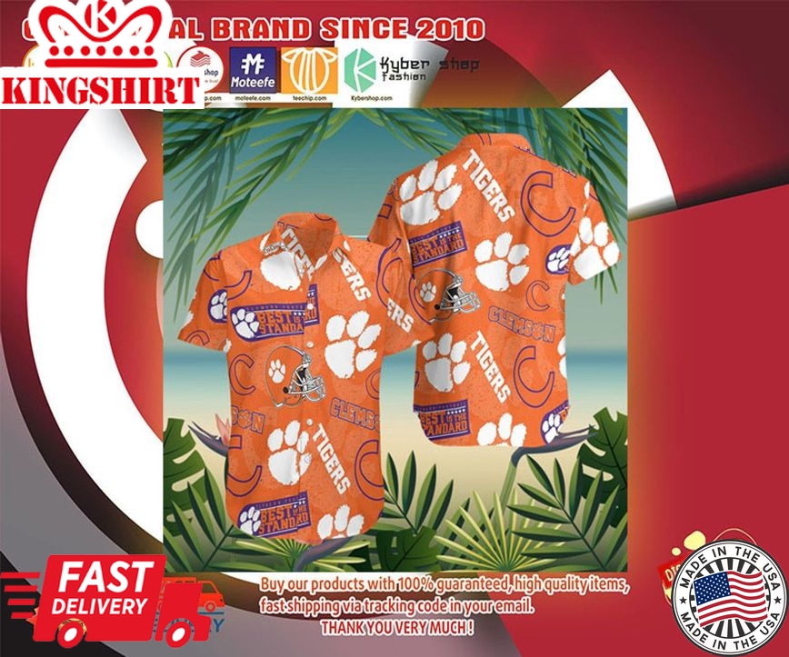 Ncaa Clemson Tigers Trendy Hawaiian Shirt V3 Aloha Shirt