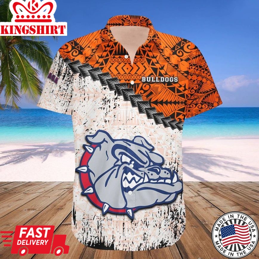 Ncaa Gonzaga Bulldogs Special Style Trendy Hawaiian Shirt Aloha Shirt