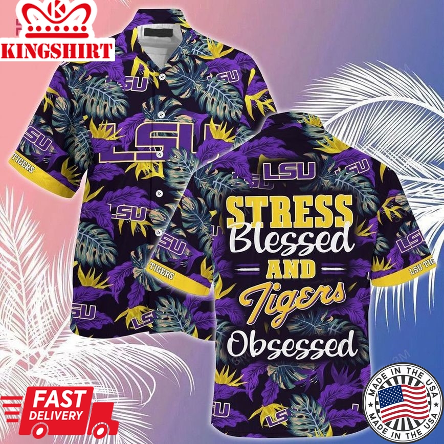 Ncaa Lsu Tigers Limited Edition Trendy Hawaiian Shirt Aloha Shirt