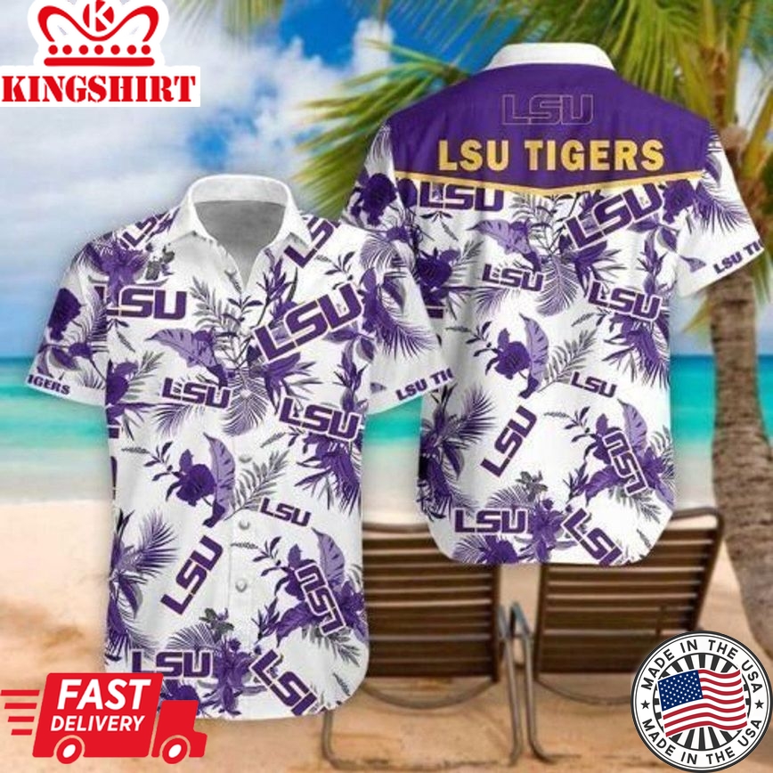 Ncaa Lsu Tigers Special Style Trendy Hawaiian Shirt Aloha Shirt