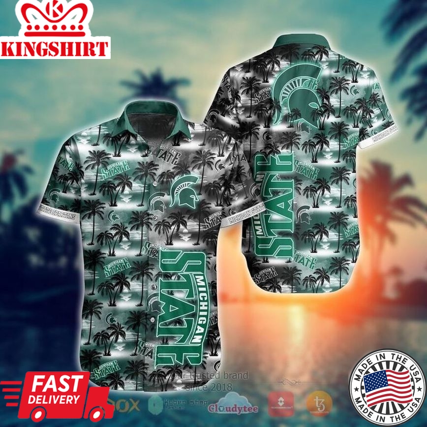 Ncaa Michigan State Spartans Limited Edition Trendy Hawaiian Shirt Aloha Shirt