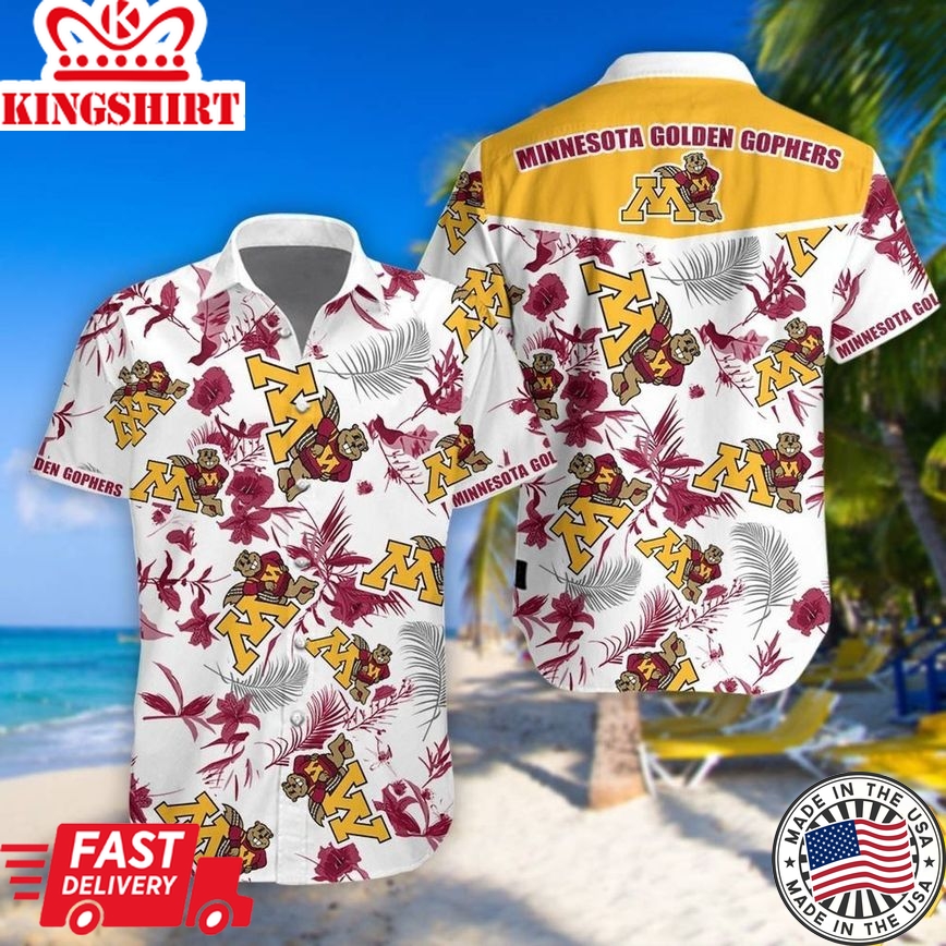 Ncaa Minnesota Golden Gophers Trending Trendy Hawaiian Shirt Aloha Shirt