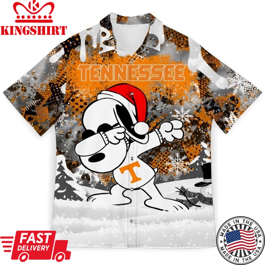 Ncaa Tennessee Volunteers Snoopy Christmas Trendy Hawaiian Shirt Aloha Shirt