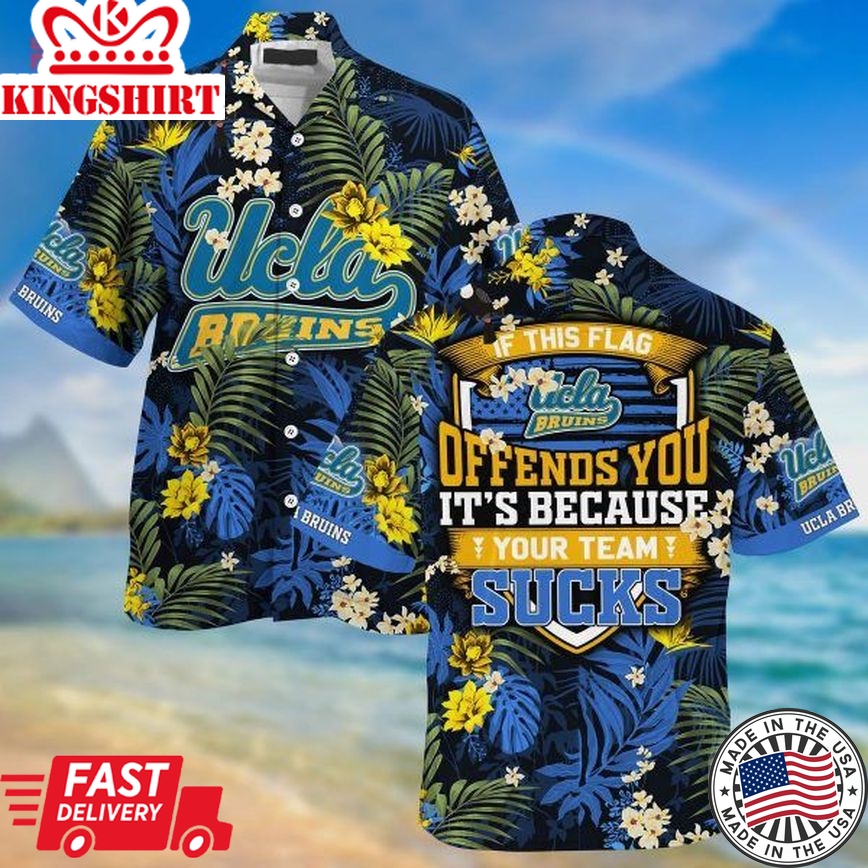 Ncaa Ucla Bruins Offends You Trendy Hawaiian Shirt Aloha Shirt