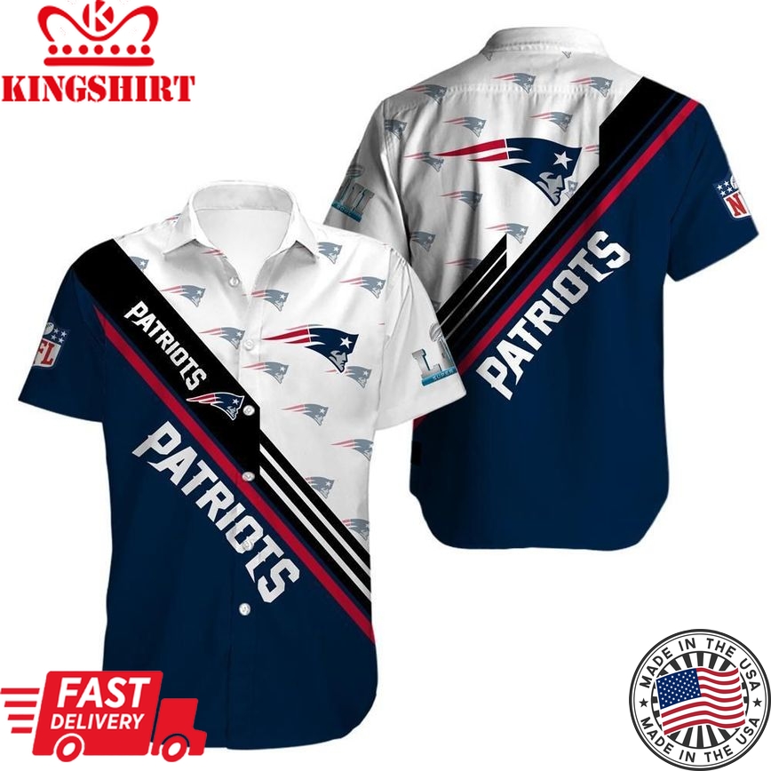 New England Patriots Hawaiian Shirt: Trending Hawaiian Shirts Design 09, Limited Edition