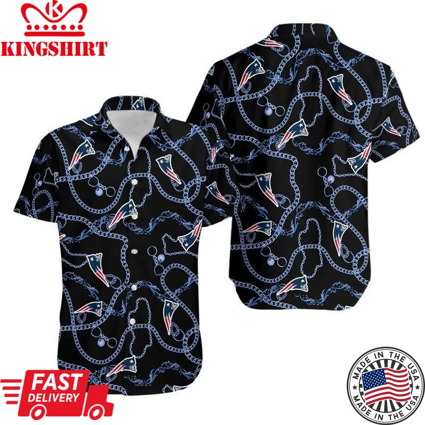 New England Patriots NFL Hawaiian Shirt and Shorts: Summer Collection, Cool Trend