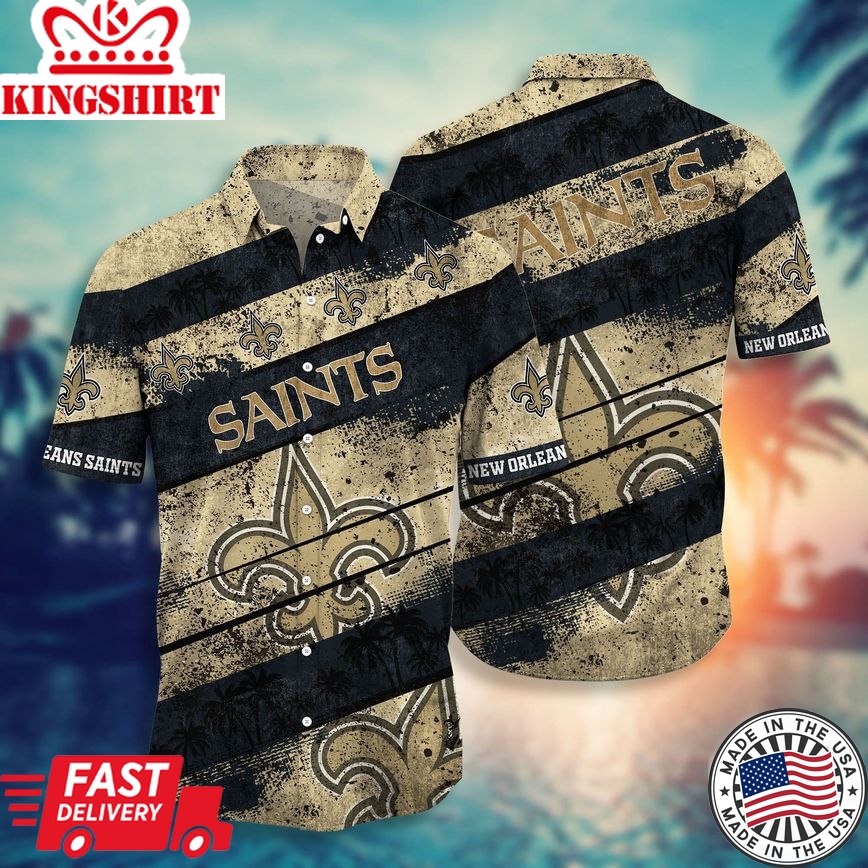 New Orleans Saints NFL Hawaii Shirt Short Style Hot Trending