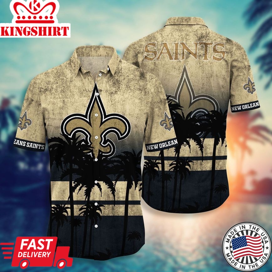 New Orleans Saints NFL Hawaiian Shirt Men