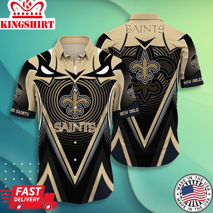 New Orleans Saints NFL Hawaiian Shirts