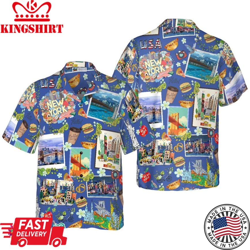 New York City Love Hawaiian Shirt