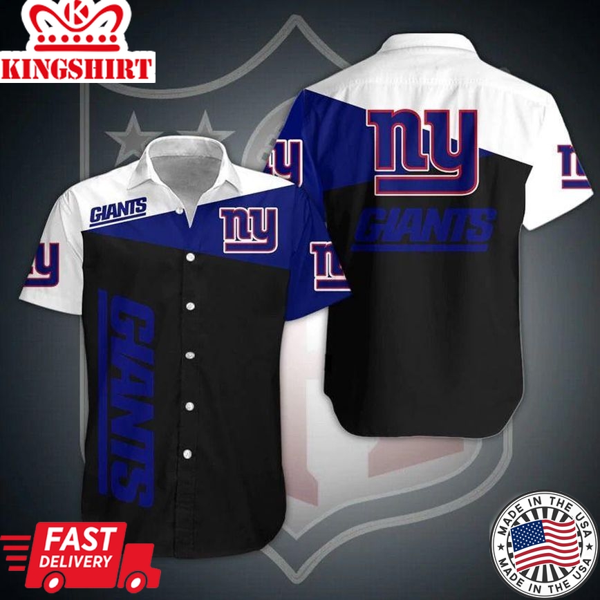 New York Giants Hawaiian Aloha Shirt Best Gift For Fans