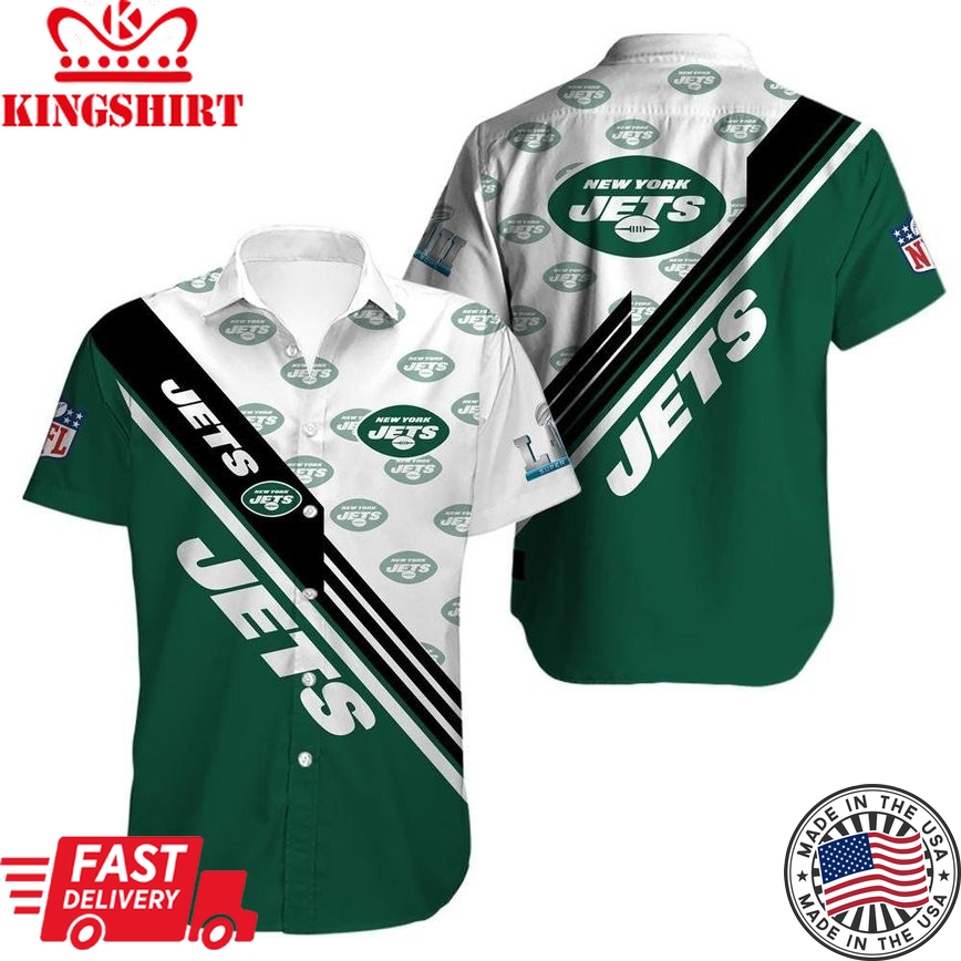 New York Jets Limited Edition Hawaiian Shirt Trending Hawaiian Shirts Design 01