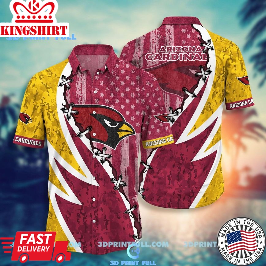 NFL Arizona Cardinals Hawaiian Shirt Hot Trending 3