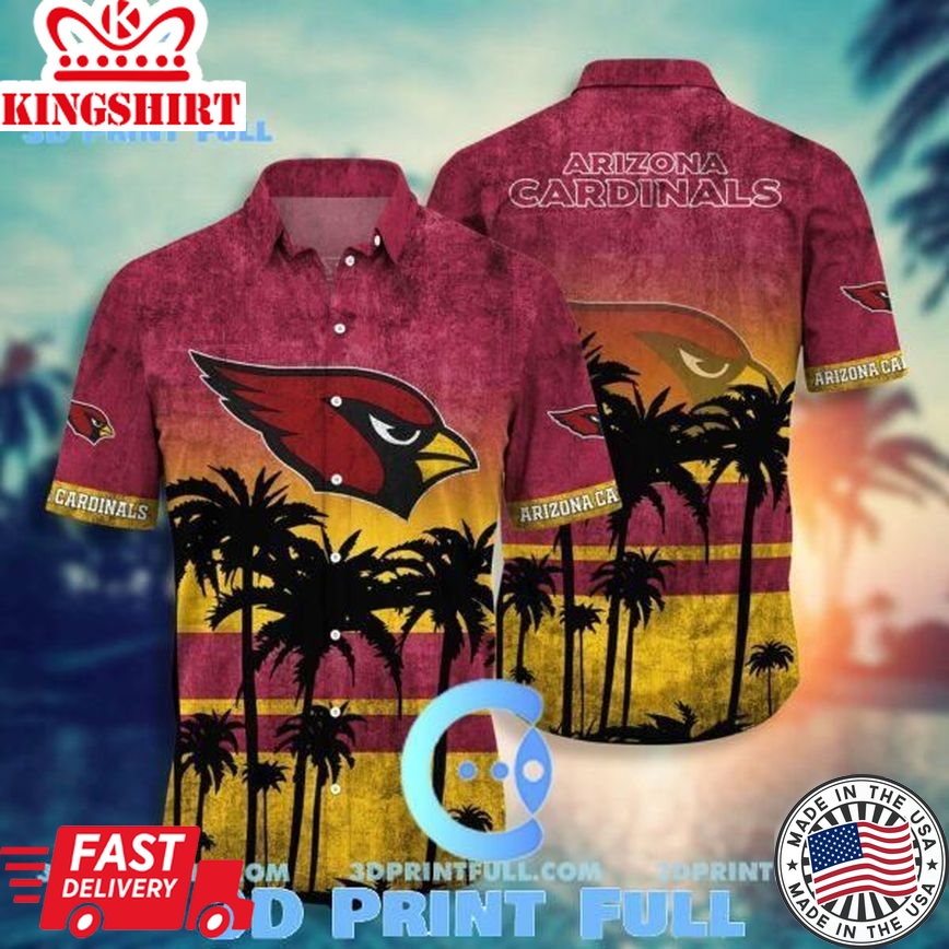 NFL Arizona Cardinals Hawaiian Shirt Hot Trending Summer Collection Trending Hawaiian Shirts