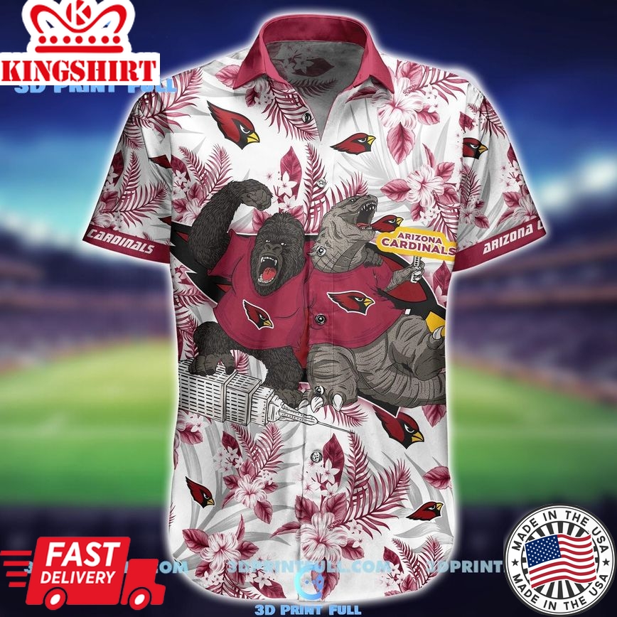 NFL Arizona Cardinals Hawaiian Shirt Kingkong