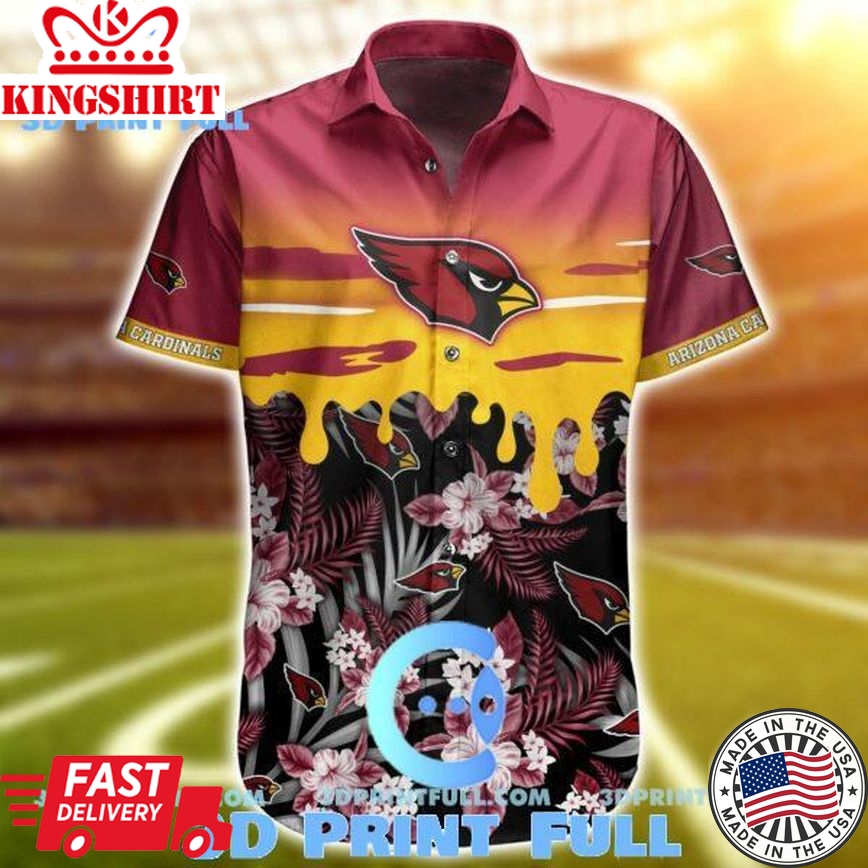 NFL Arizona Cardinals Hawaiian Shirt Short Summer Collection Trending Hawaiian Shirts