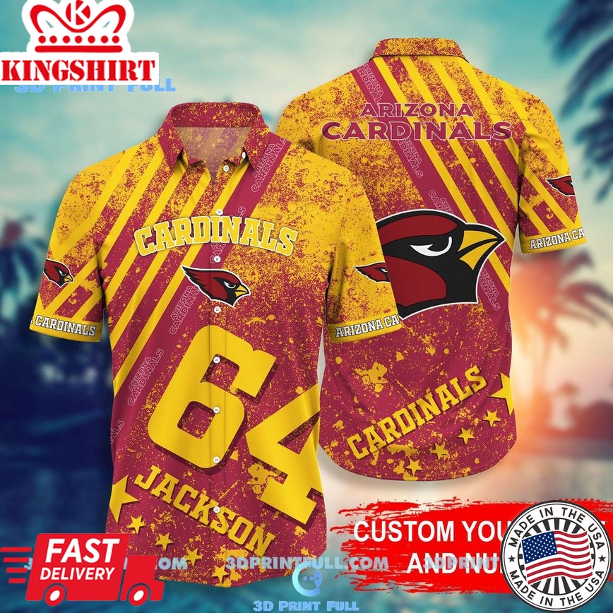 NFL Arizona Cardinals Hawaiian Shirt Style Hot Trending 3