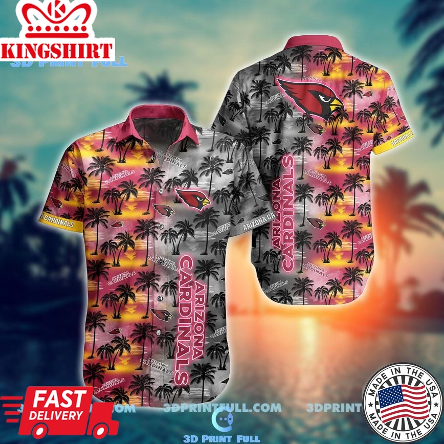 NFL Arizona Cardinals Hawaiian Shirt Style Summer Trending 1