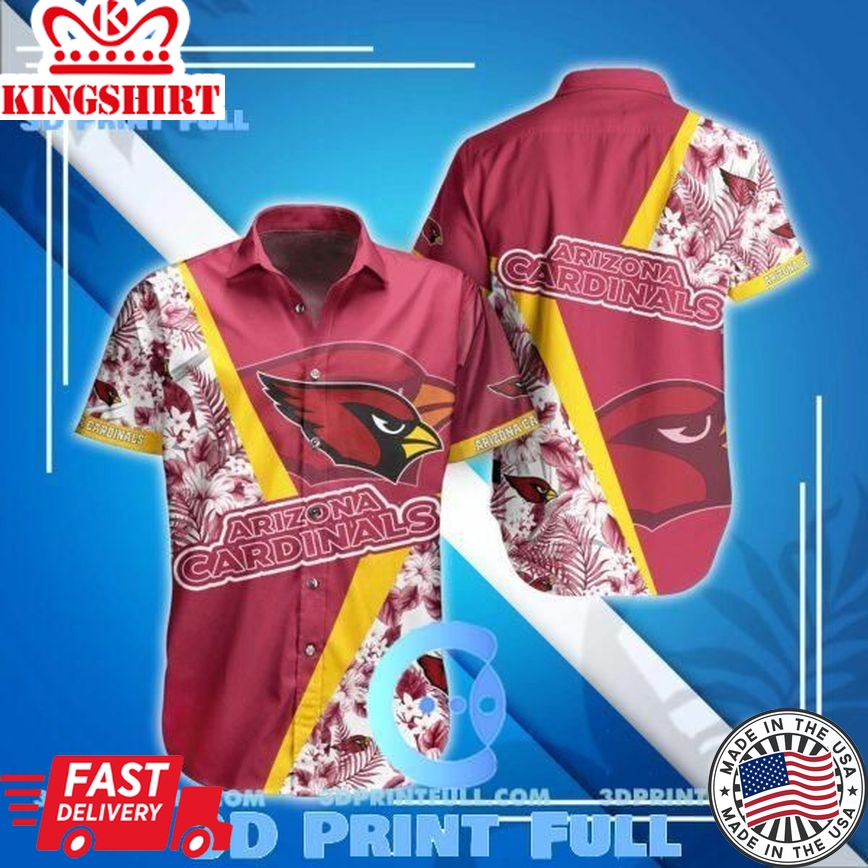 NFL Arizona Cardinals Hawaiian Shirt Style Summer Trending