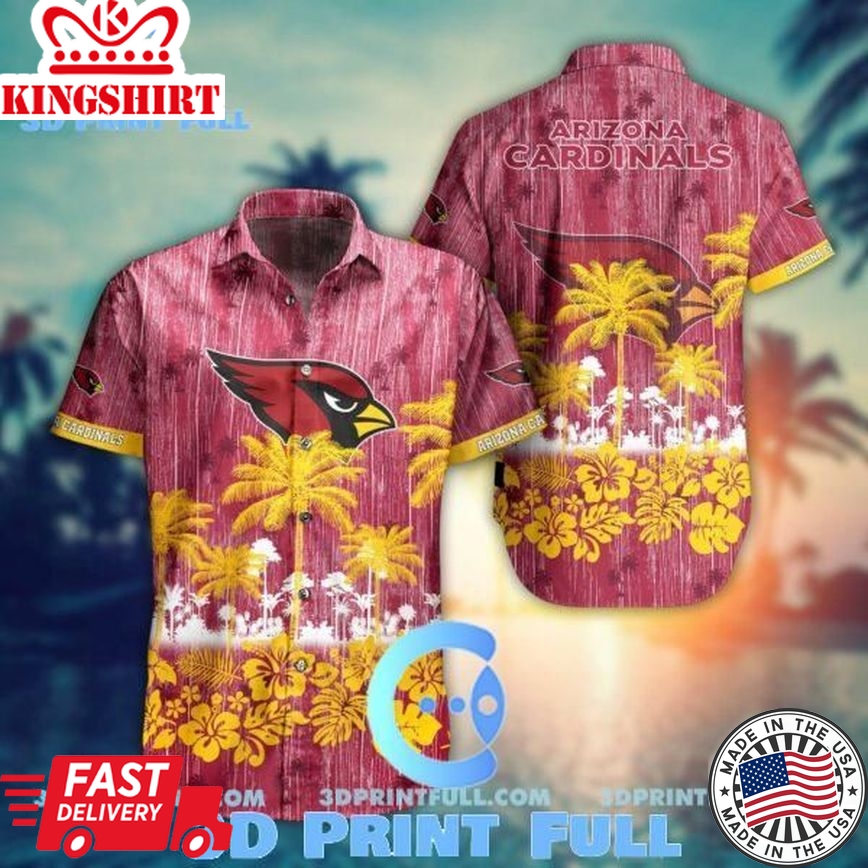 NFL Arizona Cardinals Hawaiian Shirt Summer Collection Trending Hawaiian Shirts