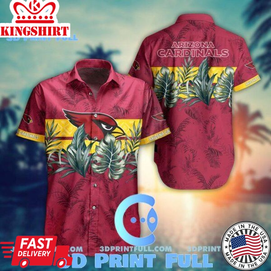 NFL Arizona Cardinals Hawaiian Shirt Trending Summer 1