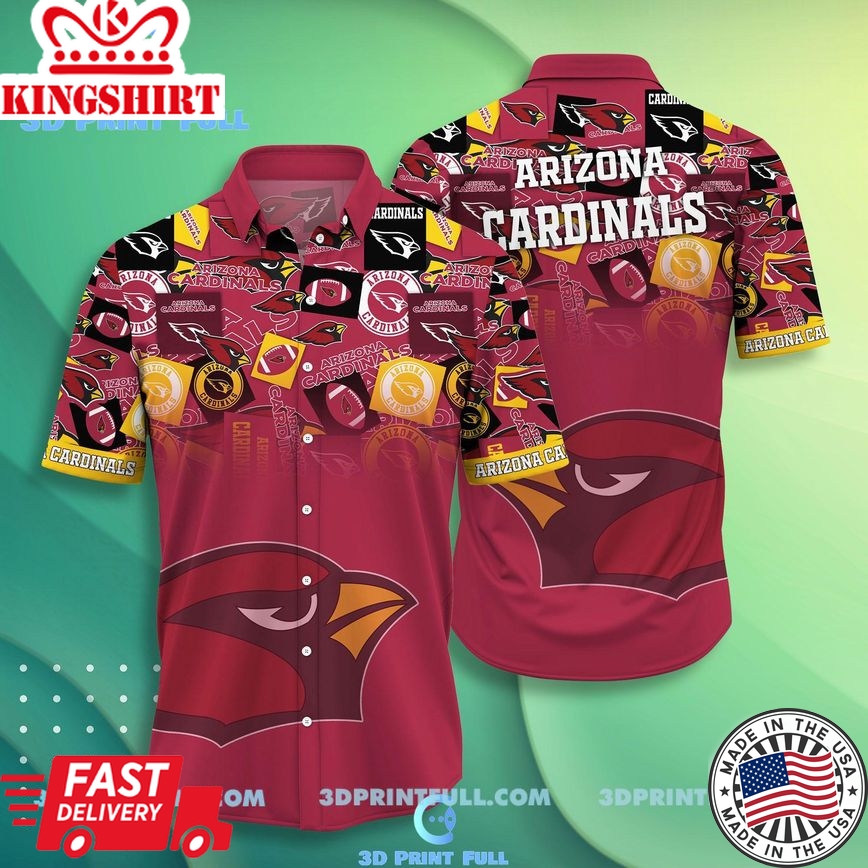 NFL Arizona Cardinals Hawaiian Shirt Trending Summer 5