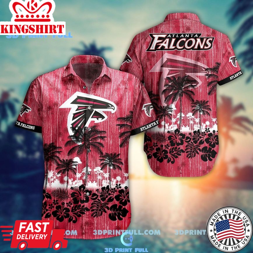 NFL Atlanta Falcons Hawaiian Shirt And Short Summer Trending Hawaiian Shirts Design 1