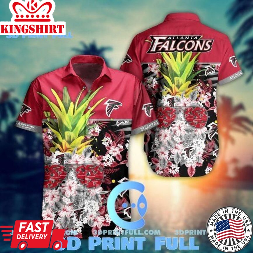 NFL Atlanta Falcons Hawaiian Shirt Pineapple New Trending