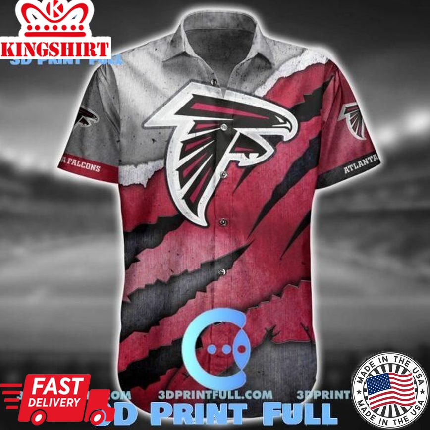 NFL Atlanta Falcons Hawaiian Shirt Short Sport 1