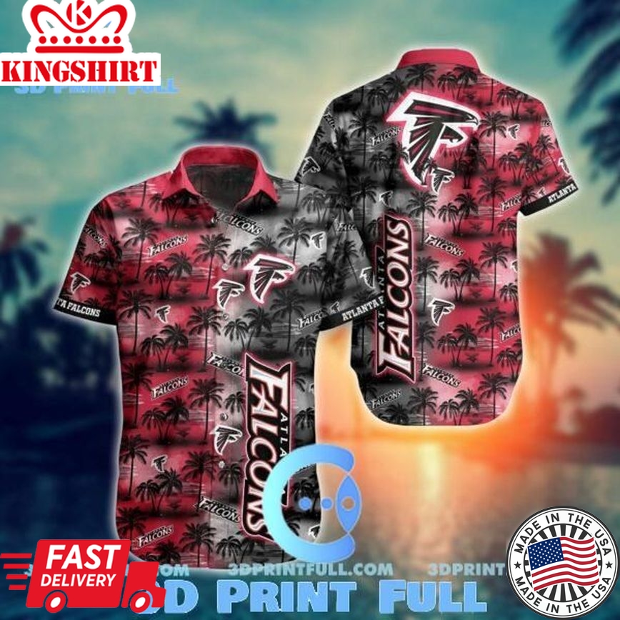 NFL Atlanta Falcons Hawaiian Shirt Short Style