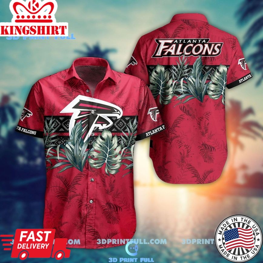 NFL Atlanta Falcons Hawaiian Shirt Shot Trending Summer Collection Trending Hawaiian Shirts