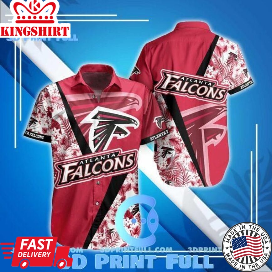 NFL Atlanta Falcons Hawaiian Shirt Style Summer Trending