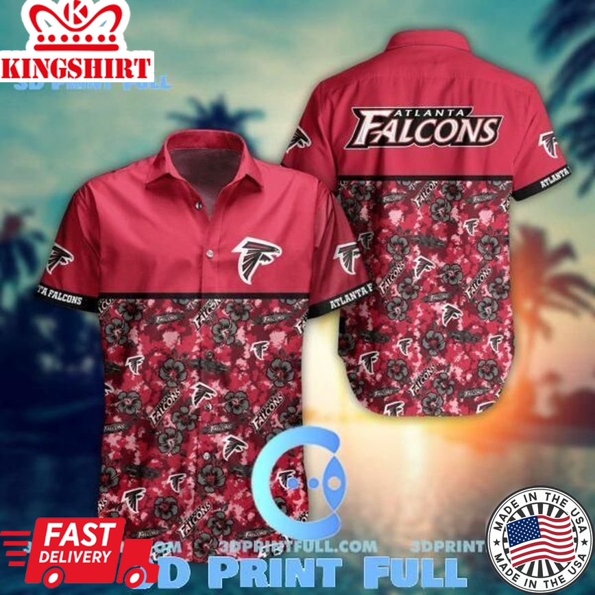 NFL Atlanta Falcons Hawaiian Shirt Trending Style Summer Collection Trending Hawaiian Shirts