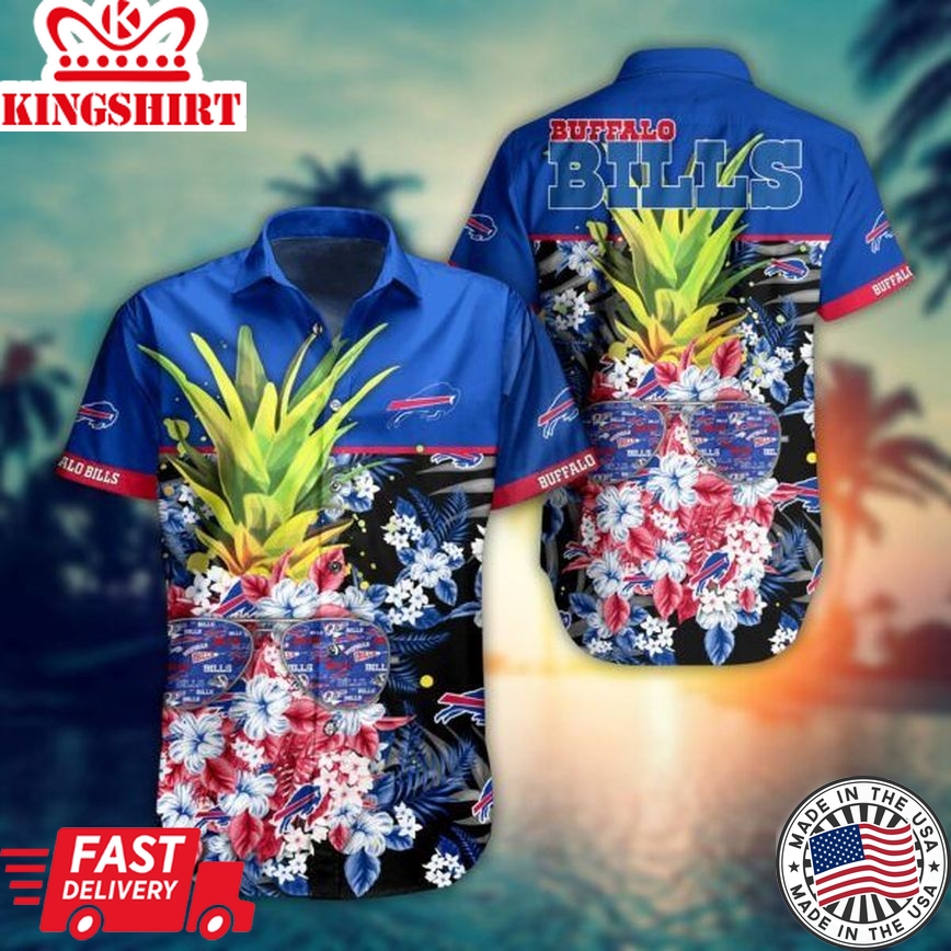 NFL Buffalo Bills Hawaiian Shirt: Pineapple New Trending Edition