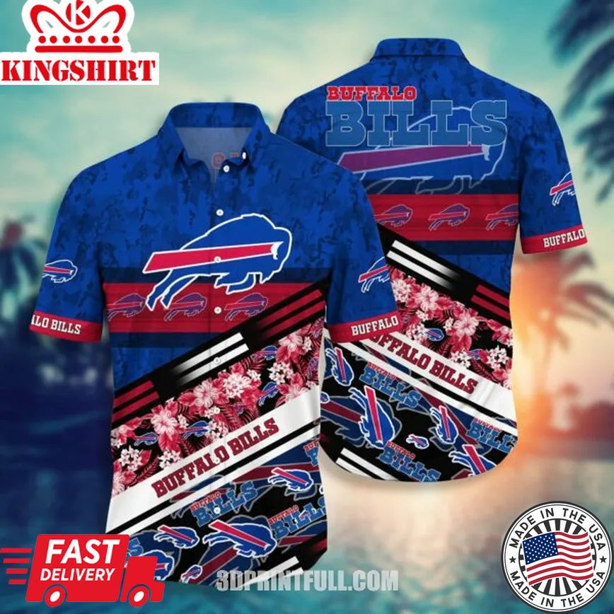 NFL Buffalo Bills Hawaiian Shirt: Short Style Hot Trending 1